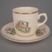 Child's cup - nursery theme; Crown Lynn Potteries Limited; 1948-1955; 2008.1.1298