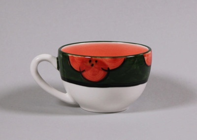 Cup - floral; Studio Ceramics NZ Ltd; 2017.1.174