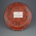 Bread and butter plate - glaze sample; Crown Lynn Potteries Limited; 1972-1973; 2008.1.1772