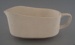 Gravy boat - bisque; Crown Lynn Potteries Limited; 1988-1989; 2008.1.1970
