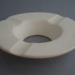 Ashtray - bisque; Crown Lynn Potteries Limited; 1969-1989; 2009.1.76.1-2