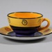 Cup and saucer - Pelorus; Studio Ceramics NZ Ltd; 1995-2017; 2017.1.154
