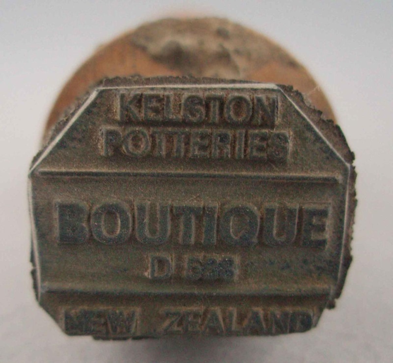 Backstamp - Boutique; Crown Lynn Potteries Limited; 1965-1985; 2008.1.2149