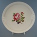 Cake plate - Sylvia Rose pattern; Crown Lynn Potteries Limited; 1962-1972; 2009.1.1105