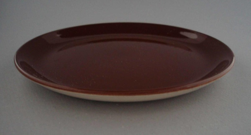 Bread and butter plate - Colour glaze; Crown Lynn Potteries Limited; 1982-1989; 2009.1.1023