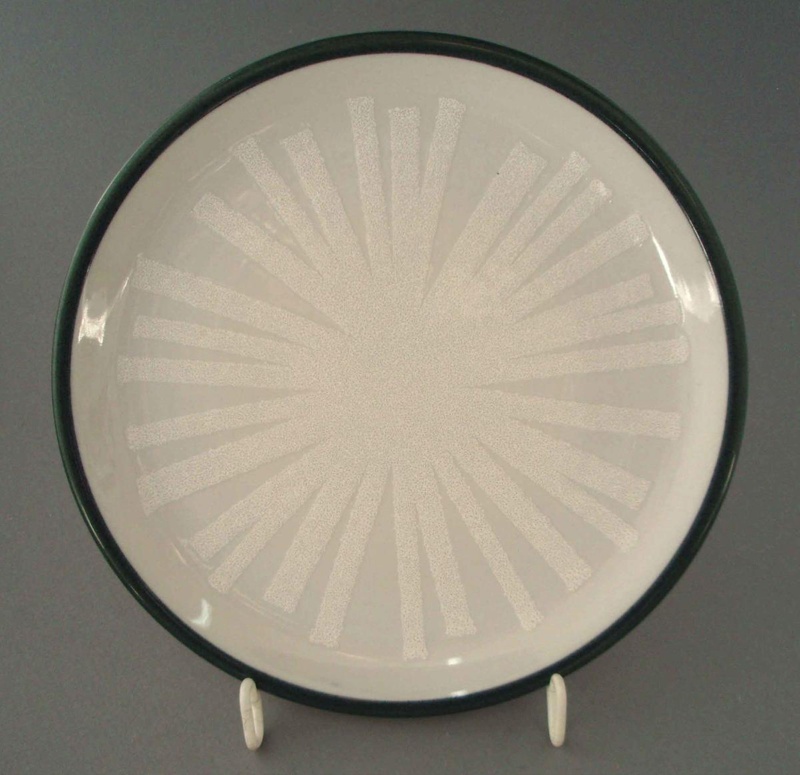 Bread and butter plate - Expo 70; Crown Lynn Potteries Limited; 1969-1970; 2009.1.904 Bread and butter plate - Expo 70; Crown Lynn Potteries Limited; 1969-1970; 2009.1.904