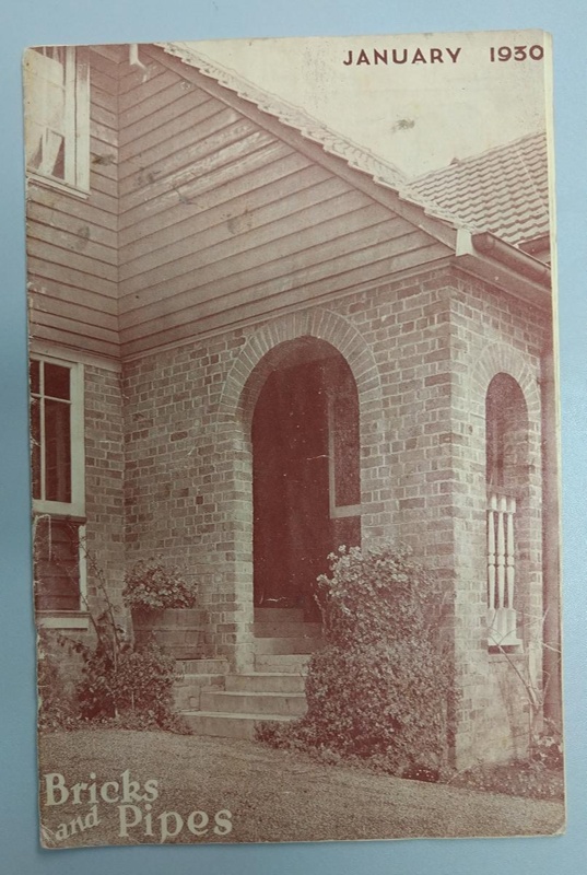 Serial: Bricks and Pipes; Wilson & Horton; Jan 1930; 2016.27.9