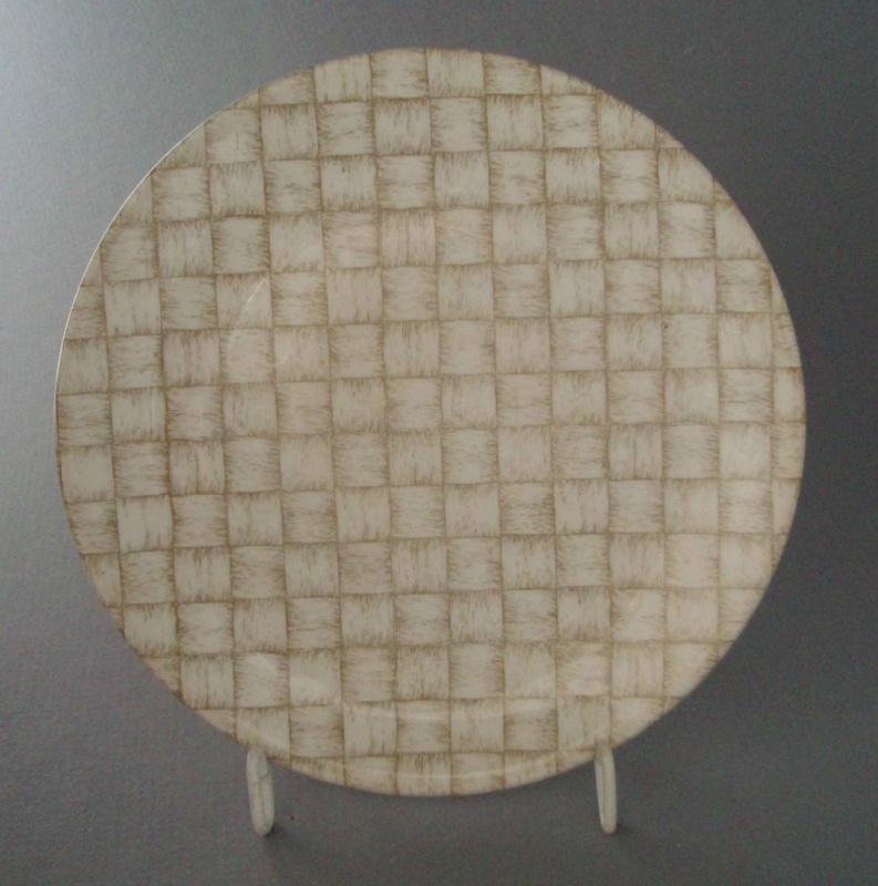 Bread and butter plate - Sylvia Corvette pattern; Crown Lynn Potteries Limited; 1960-1975; 2008.1.955 Bread and butter plate - Sylvia Corvette pattern; Crown Lynn Potteries Limited; 1960-1975; 2008.1.955