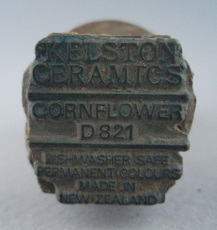 Backstamp - Cornflower; Crown Lynn Potteries Limited; 1975-1985; 2008.1.2127