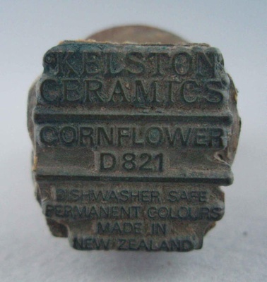Backstamp - Cornflower; Crown Lynn Potteries Limited; 1975-1985; 2008.1.2127