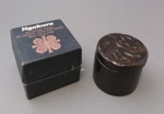 Pin box with lid and gift box - Ngakura Ware; Luke Adams Pottery Limited; 1969-1975; 2020.2.1