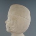 Vase - marching girl bisque; Crown Lynn Potteries Limited; 1964-1989; 2008.1.386