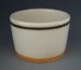 Sugar bowl - banded; Crown Lynn Potteries Limited; 1977-1985; 2009.1.751