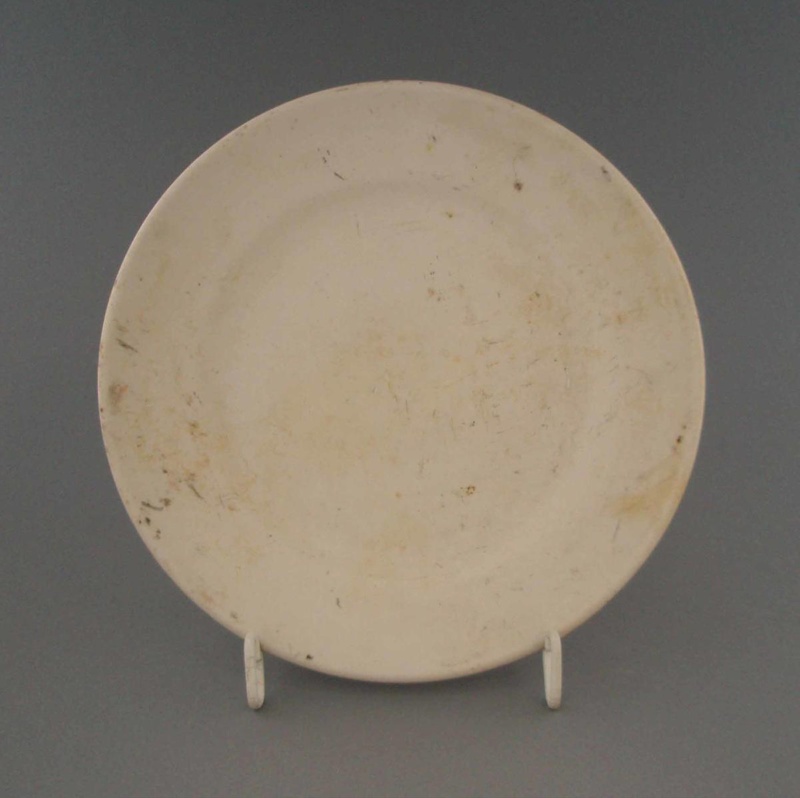 Bread and butter plate - bisque; Crown Lynn Potteries Limited; 1960-1975; 2009.1.1332