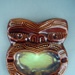Ashtray - tiki shape; Crown Lynn Potteries Limited; 1945-1952; 2008.1.197