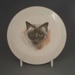 Child's bread and butter plate - cat; Crown Lynn Potteries Limited; 1960-1969; 2009.1.1003