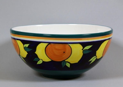 Bowl - Citrus; Studio Ceramics NZ Ltd; 2017.1.245