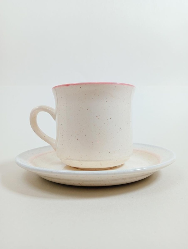 Cup and Saucer - Modern Living; Crown Lynn Potteries Limited; 1986; 2016.48.6