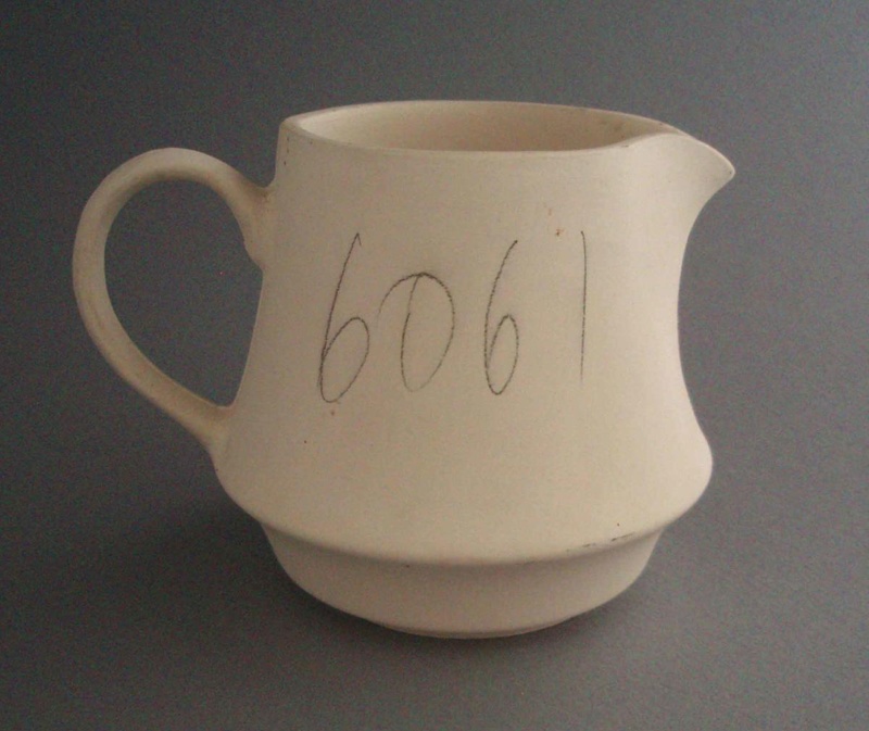 Cream jug - bisque; Crown Lynn Potteries Limited; 1982-1989; 2008.1.2349 Cream jug - bisque; Crown Lynn Potteries Limited; 1982-1989; 2008.1.2349