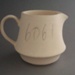 Cream jug - bisque; Crown Lynn Potteries Limited; 1982-1989; 2008.1.2349
