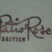 Bread and butter plate - Patio Rose pattern; Crown Lynn Potteries Limited; 1960-1969; 2008.1.556