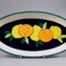 Platter - Citrus; Studio Ceramics NZ Ltd; 2017.1.252
