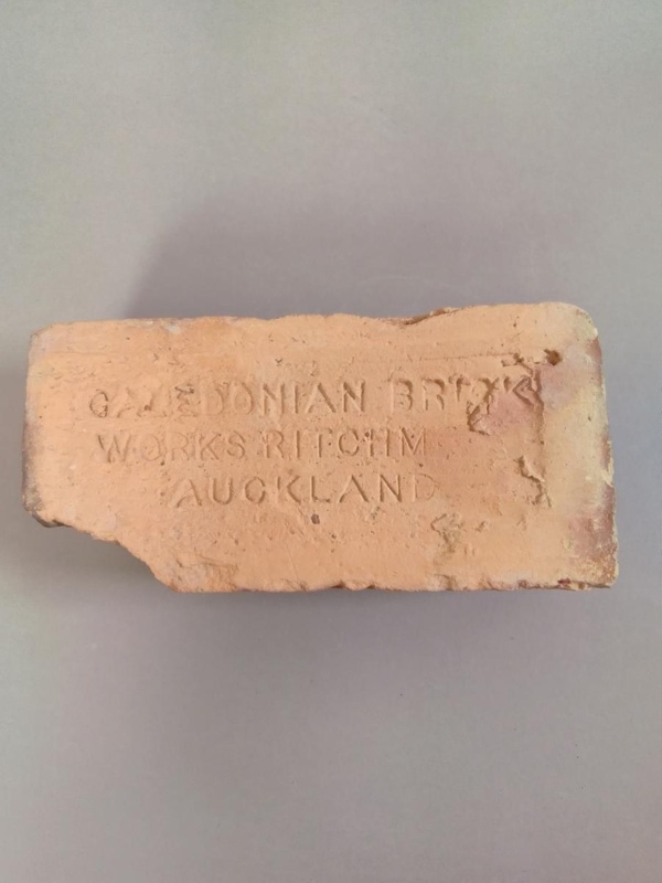 Brick; Caledonian Brickworks; Post 1865; 2016.44.62