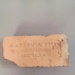 Brick; Caledonian Brickworks; Post 1865; 2016.44.62