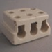 Electrical fitting; Crown Lynn Technical Ceramics Limited; 1970-1989; 2009.1.1755
