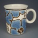 Mug - floral; Titian Potteries (1965) Limited; 1979-1985; 2008.1.2549