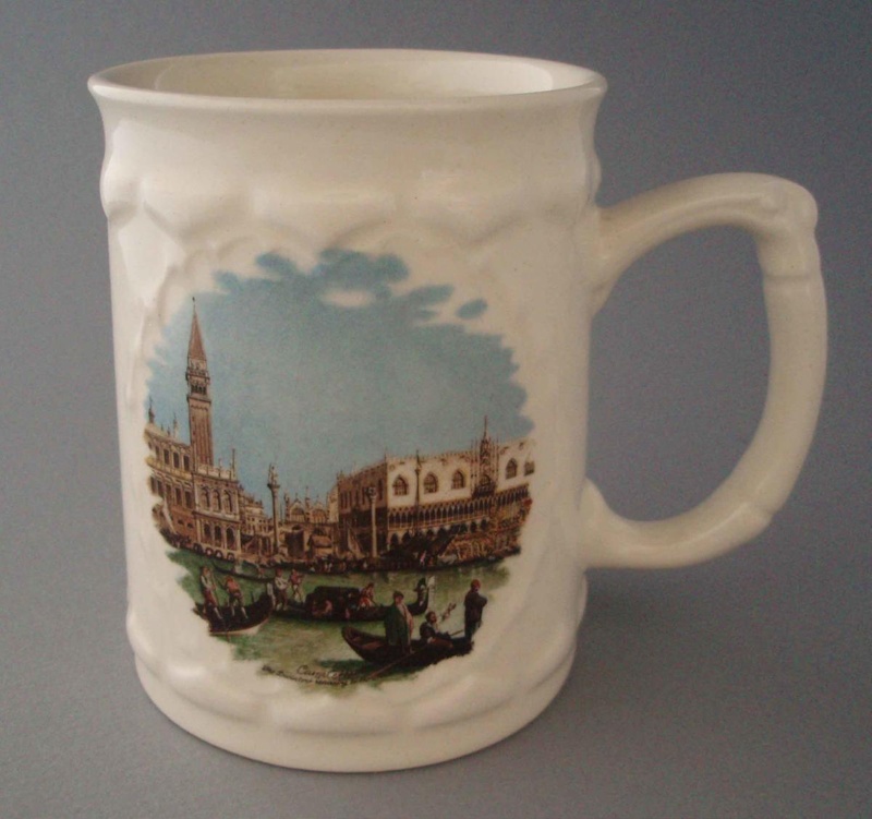Beer stein - Venice; Crown Lynn Potteries Limited; 1980-1985; 2008.1.1824