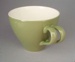 Cup - two handled Capri pattern; Crown Lynn Potteries Limited; 1960-1970; 2008.1.806