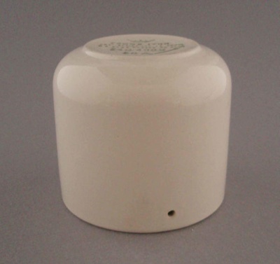 Electrical insulator; Crown Lynn Technical Ceramics Limited; 1964-1989; 2008.1.1504