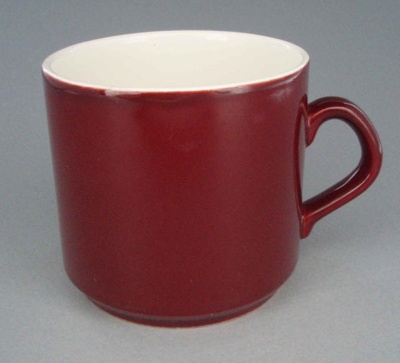 Cup - Colour glaze; Crown Lynn Potteries Limited; 1975-1985; 2008.1.2481
