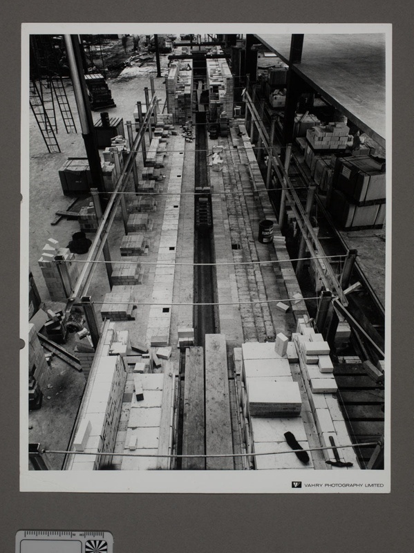 Photograph - Mino Kiln - View Over Bricks "Kiln at Crown Lynn 25/5/70"; Vahry Photography Limited; 13 May 1970; 2008.1.3159