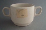 Soup 'bouillon' cup - bisque; Crown Lynn Potteries Limited; 1977-1989; 2008.1.1229