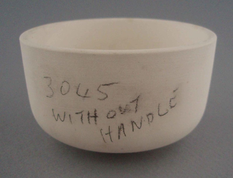 Cup - bisque; Crown Lynn Potteries Limited; 1977-1985; 2008.1.1968
