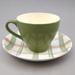 Cup and saucer - Tam 'o Shanter pattern; Crown Lynn Potteries Limited; 1960-1969; 2016.48.17
