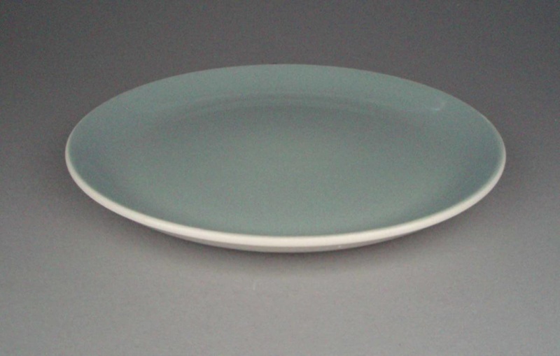 Bread and butter plate - Colour glaze; Crown Lynn Potteries Limited; 1960-1975; 2008.1.2532