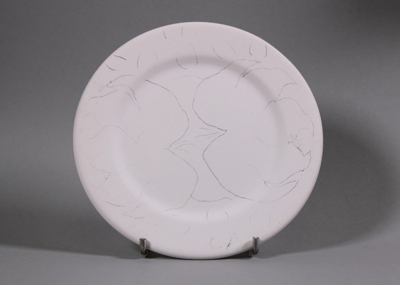 Plate - test; Studio Ceramics NZ Ltd; 2017.1.282