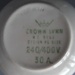 Electrical insulator; Crown Lynn Technical Ceramics Limited; 1964-1989; 2009.1.1948