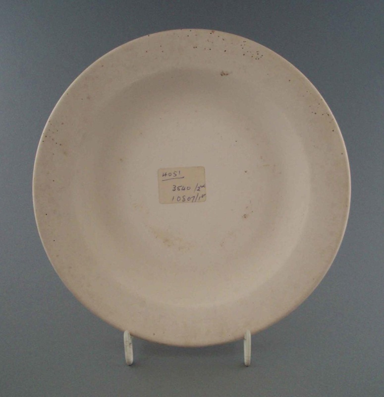 Bowl - bisque; Crown Lynn Potteries Limited; 1977-1989; 2009.1.1304