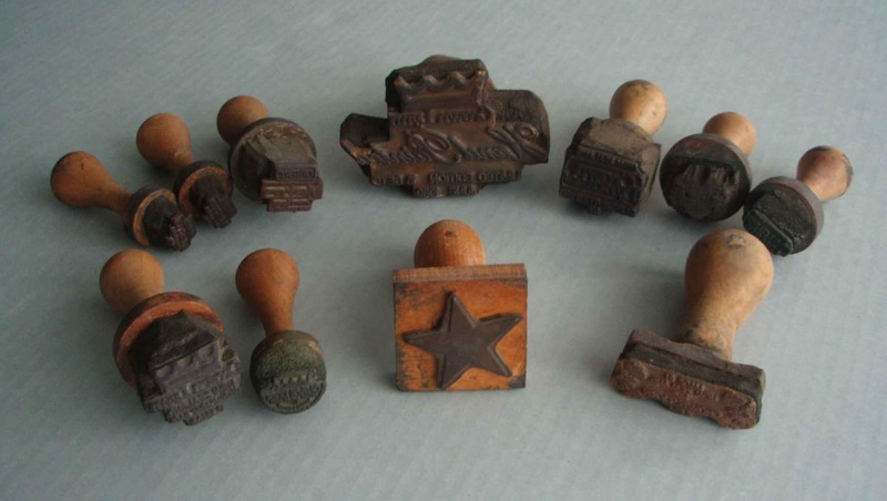 Backstamps x11; Crown Lynn Potteries Limited; 1968-1989; 2009.1.565.1-11