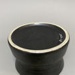 Sugar Bowl - Black Titian; Crown Lynn Potteries Limited; 1976; 2024.1.3