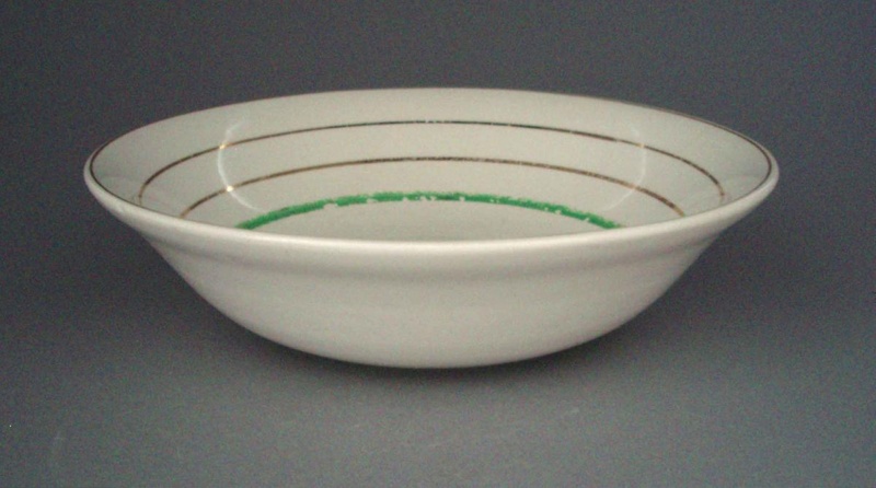 Bowl - banded; Crown Lynn Potteries Limited; 1948-1955; 2008.1.2701