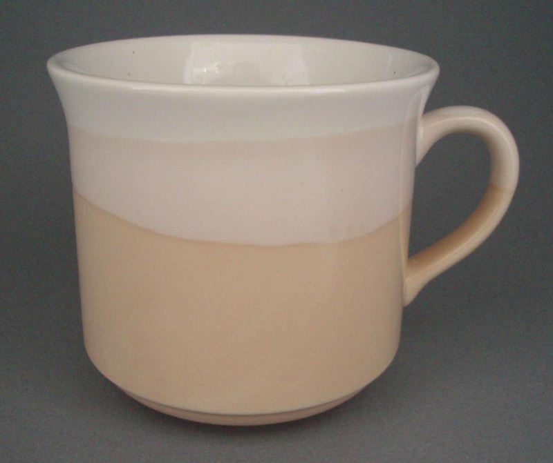 Cup - banded; Crown Lynn Potteries Limited; 1984-1989; 2008.1.1727