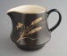Cream jug - Wild wheat pattern; Crown Lynn Potteries Limited; 1982-1987; 2008.1.1631