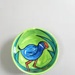 Bowl - Pukeko pattern; Studio Ceramics NZ Ltd; 2004-2016; 2017.1.31