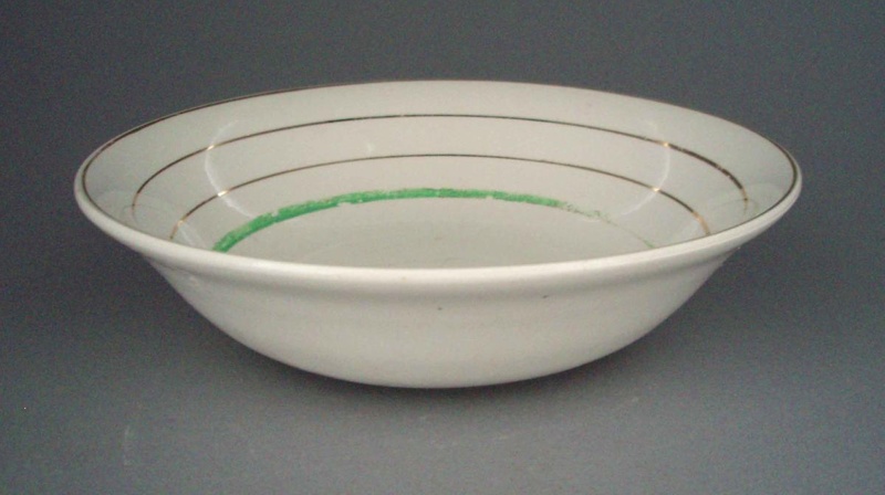 Bowl - banded; Crown Lynn Potteries Limited; 1948-1955; 2008.1.2702