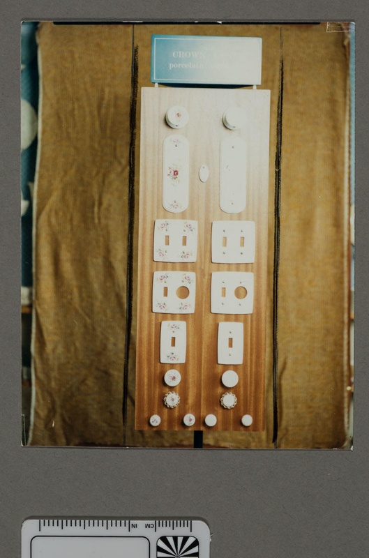 Photograph - Porcelain door/drawer hardware; 1970s-1980s; 2008.1.2892